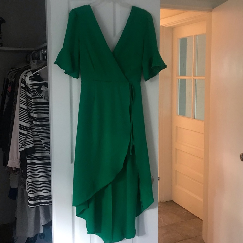 Brand New Do+Be emerald green dress with tags